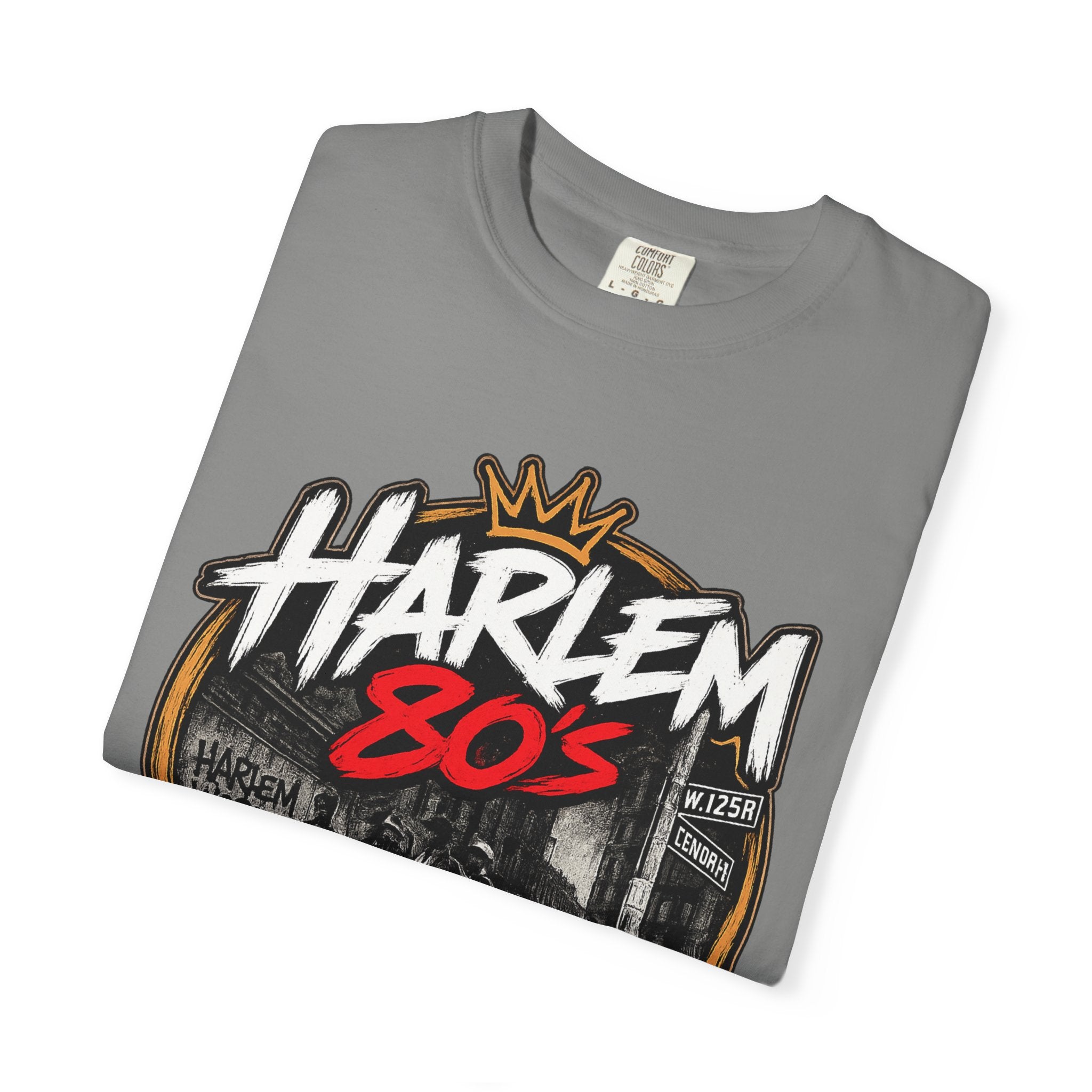 Harlem 80s Street Life T-Shirt | Retro Urban Graphic Tee