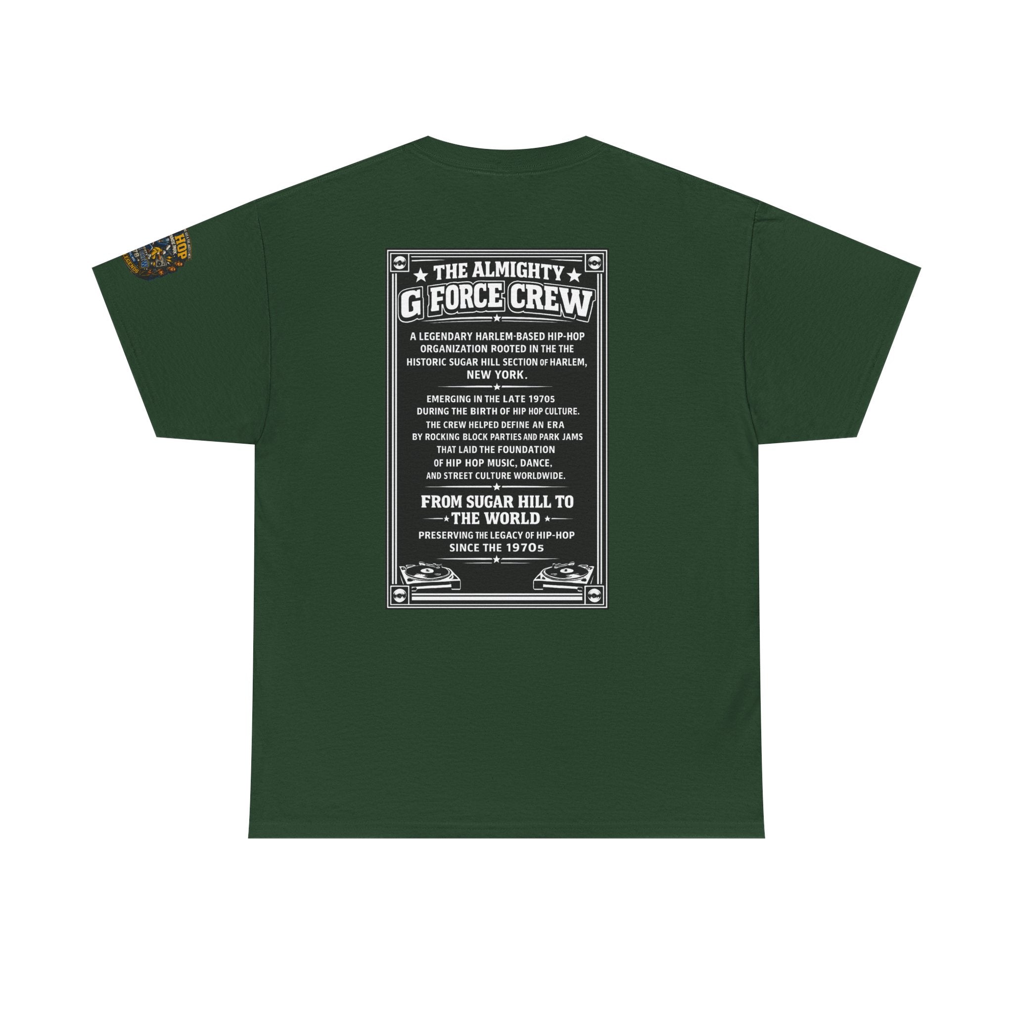 Hip Hop Legends Vintage Graphic Tee — Battle Grounds Park 1978 Retro T-Shirt