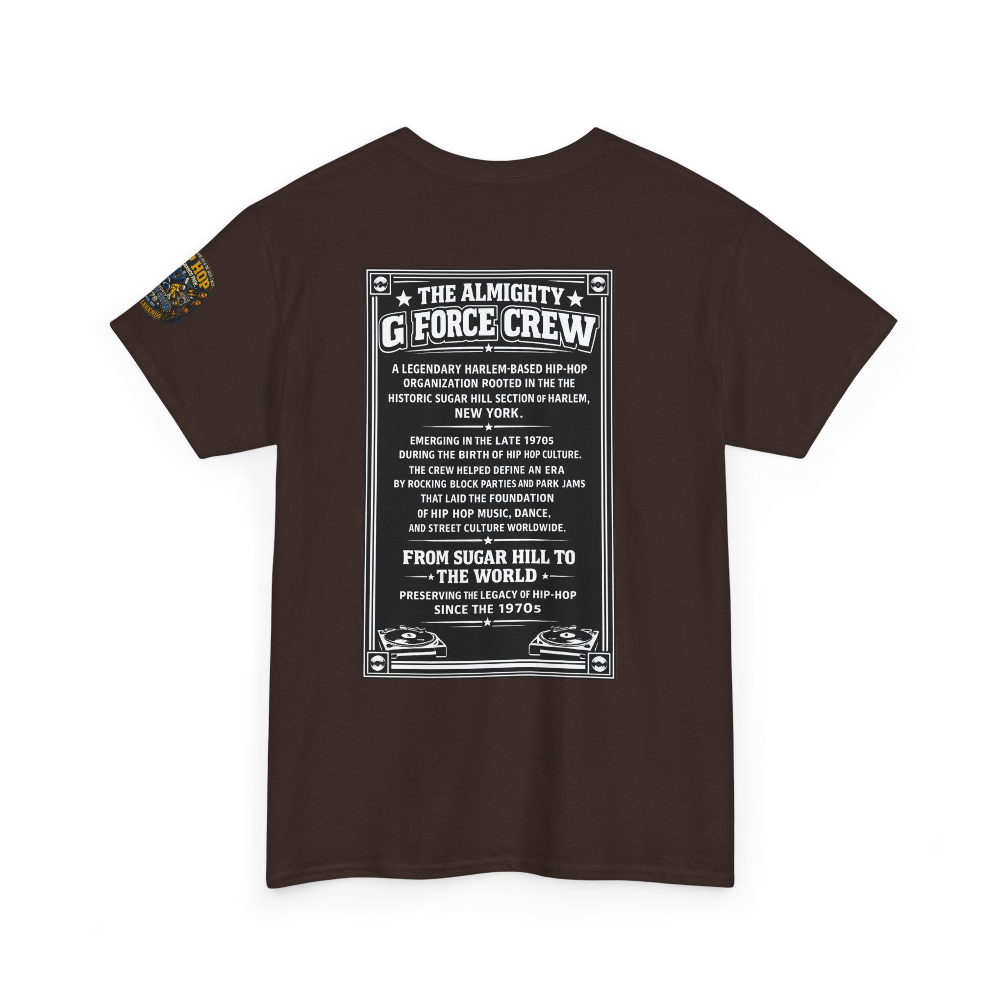 Hip Hop Legends Vintage Graphic Tee — Battle Grounds Park 1978 Retro T-Shirt