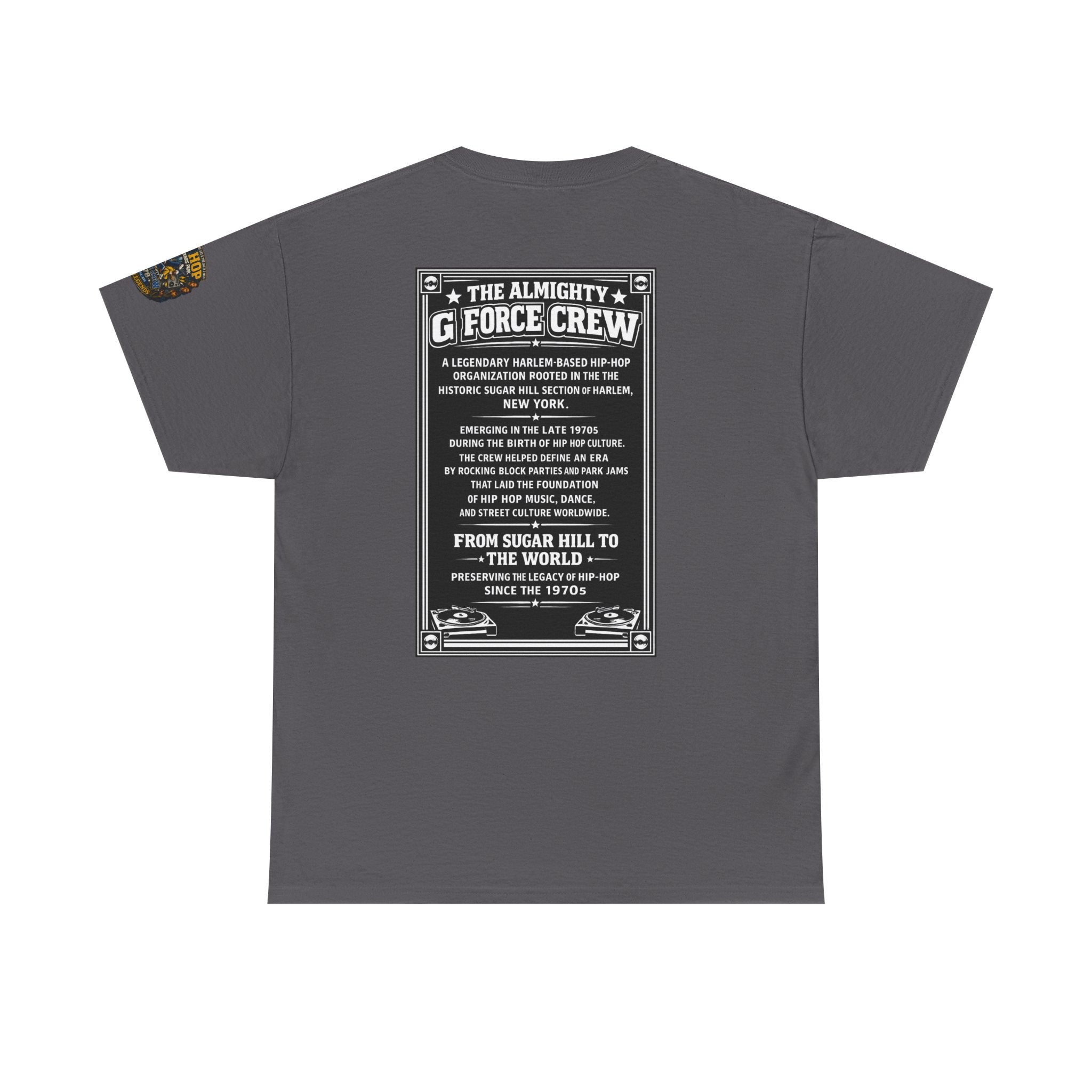 Hip Hop Legends Vintage Graphic Tee — Battle Grounds Park 1978 Retro T-Shirt