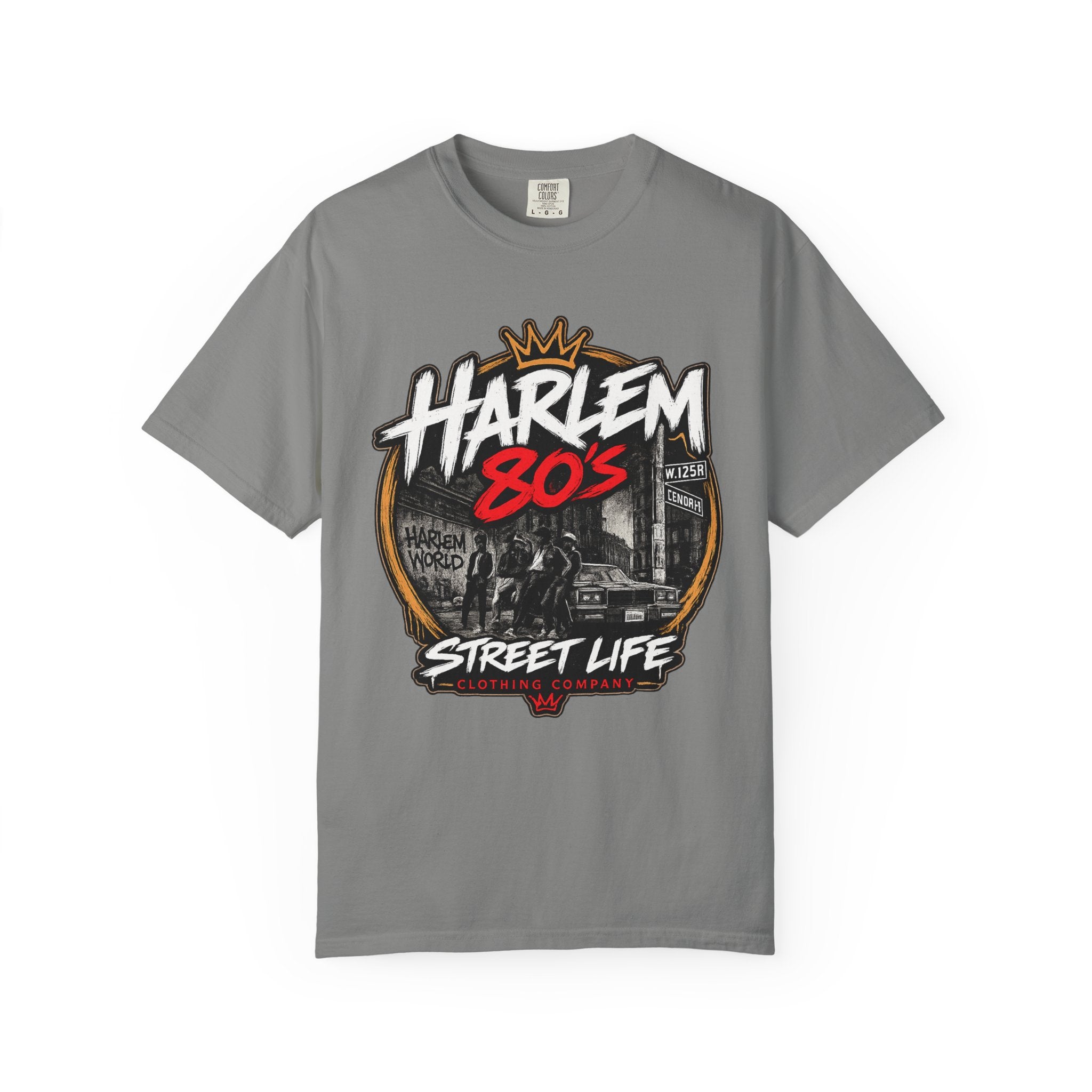 Harlem 80s Street Life T-Shirt | Retro Urban Graphic Tee