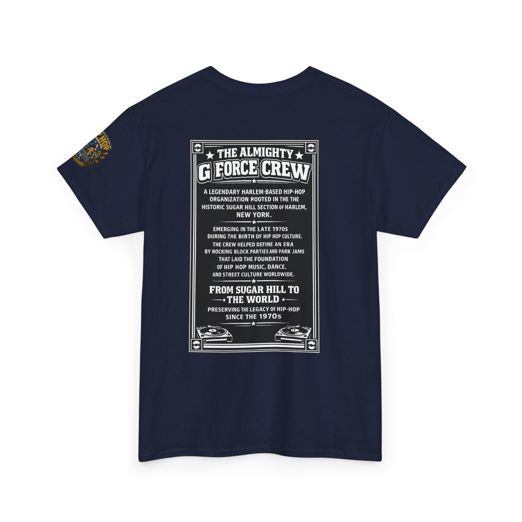 Hip Hop Legends Vintage Graphic Tee — Battle Grounds Park 1978 Retro T-Shirt