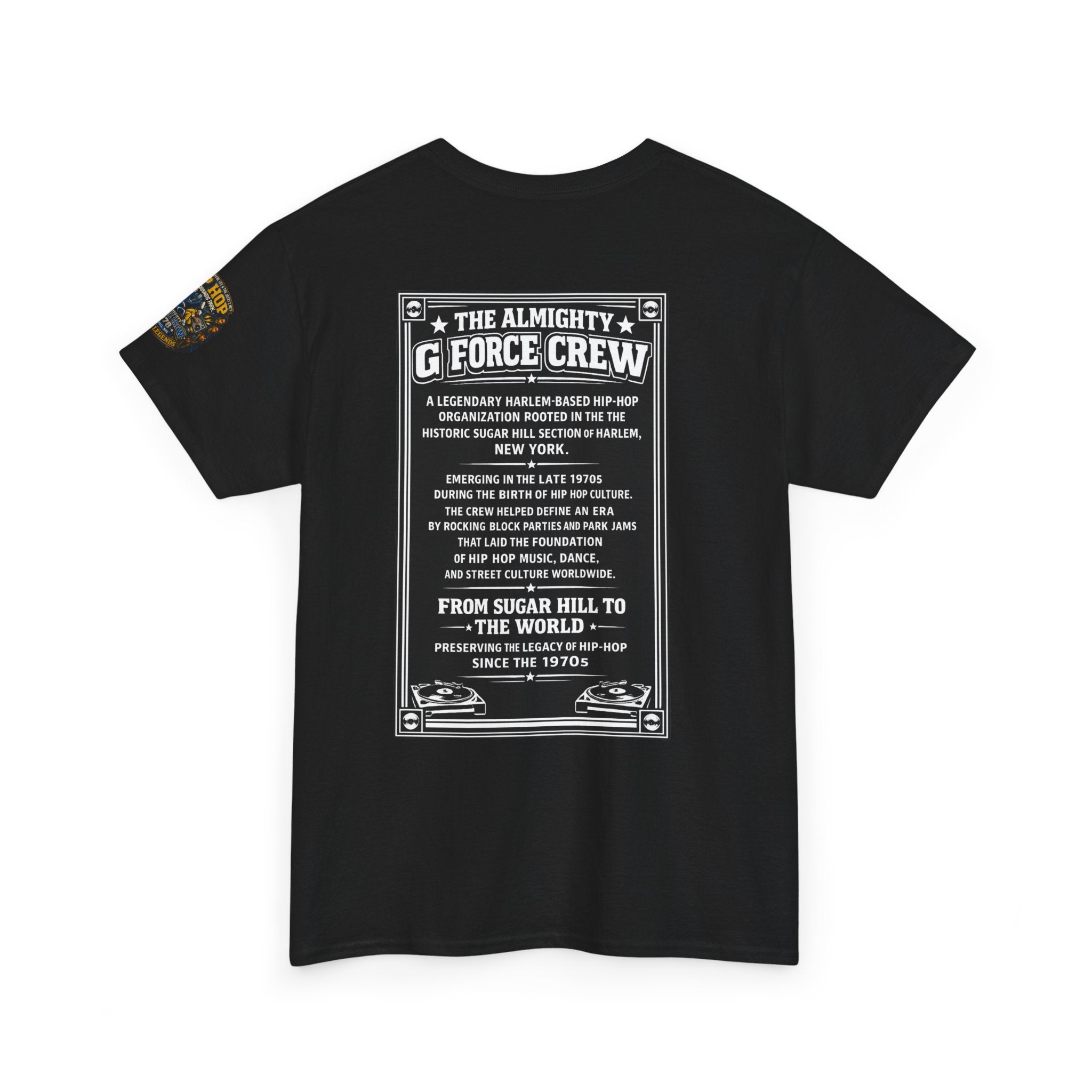 Hip Hop Legends Vintage Graphic Tee — Battle Grounds Park 1978 Retro T-Shirt
