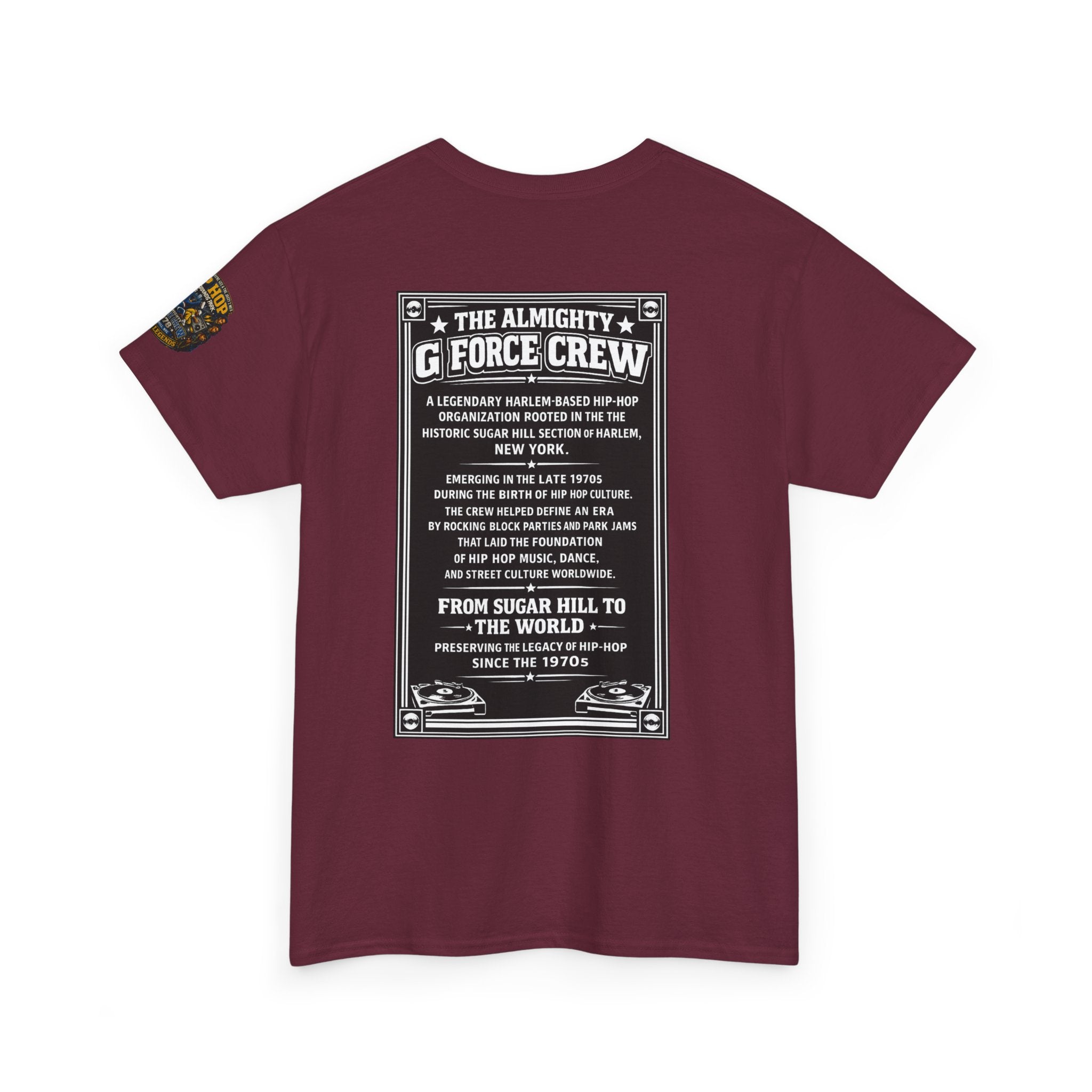 Hip Hop Legends Vintage Graphic Tee — Battle Grounds Park 1978 Retro T-Shirt