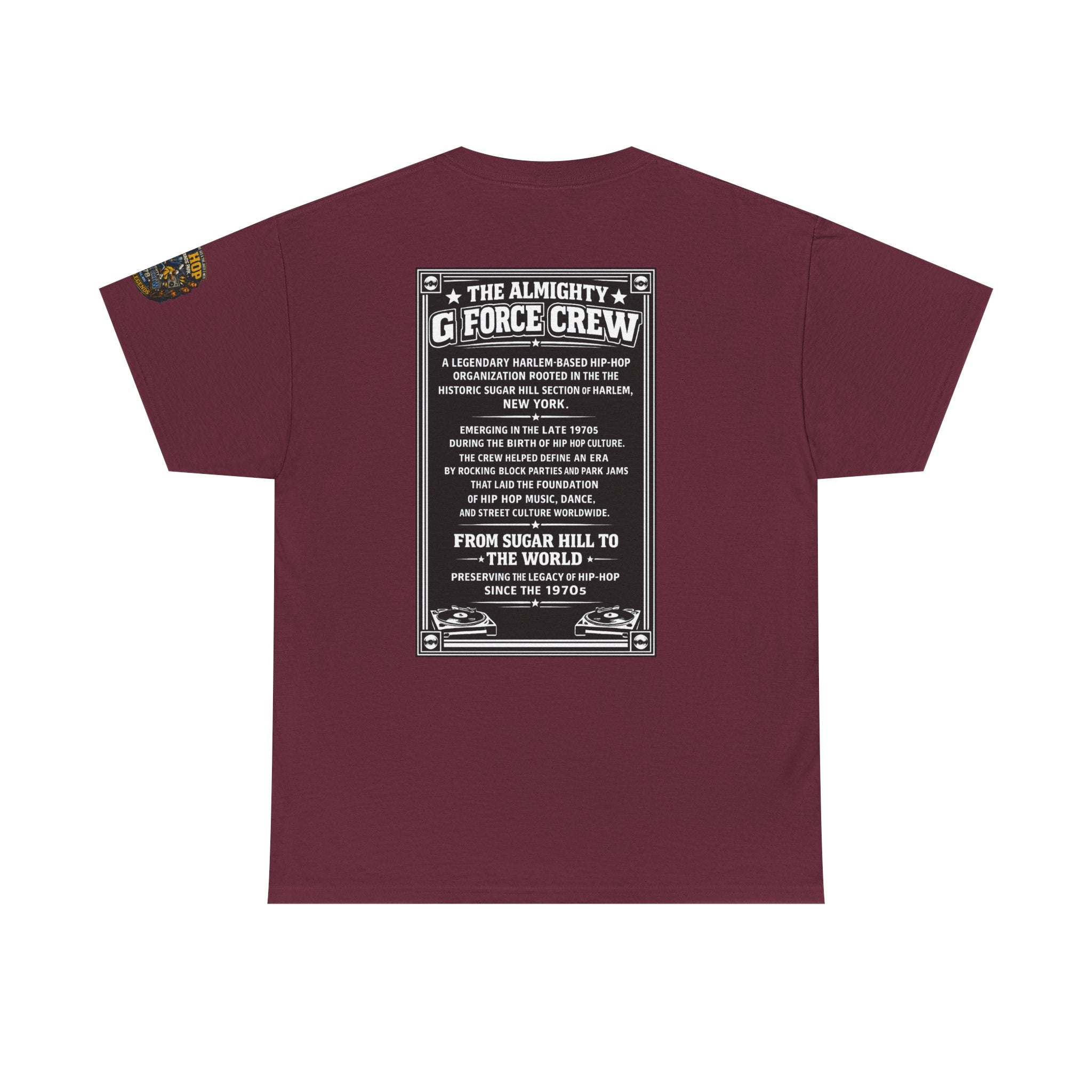 Hip Hop Legends Vintage Graphic Tee — Battle Grounds Park 1978 Retro T-Shirt