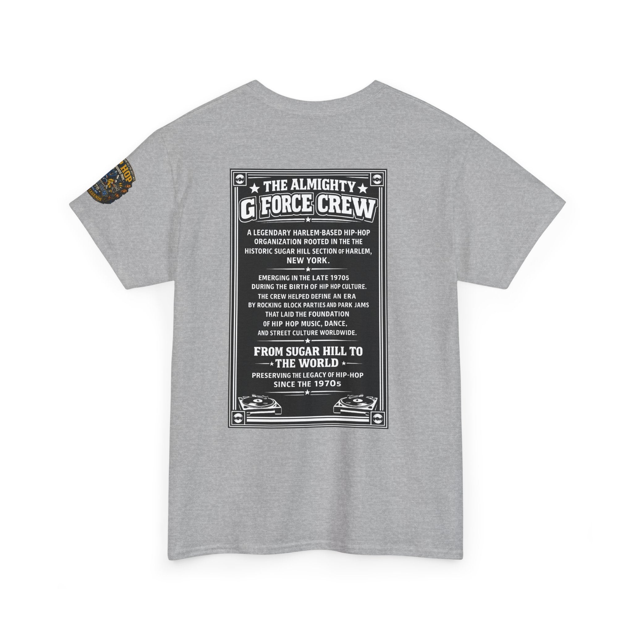 Hip Hop Legends Vintage Graphic Tee — Battle Grounds Park 1978 Retro T-Shirt
