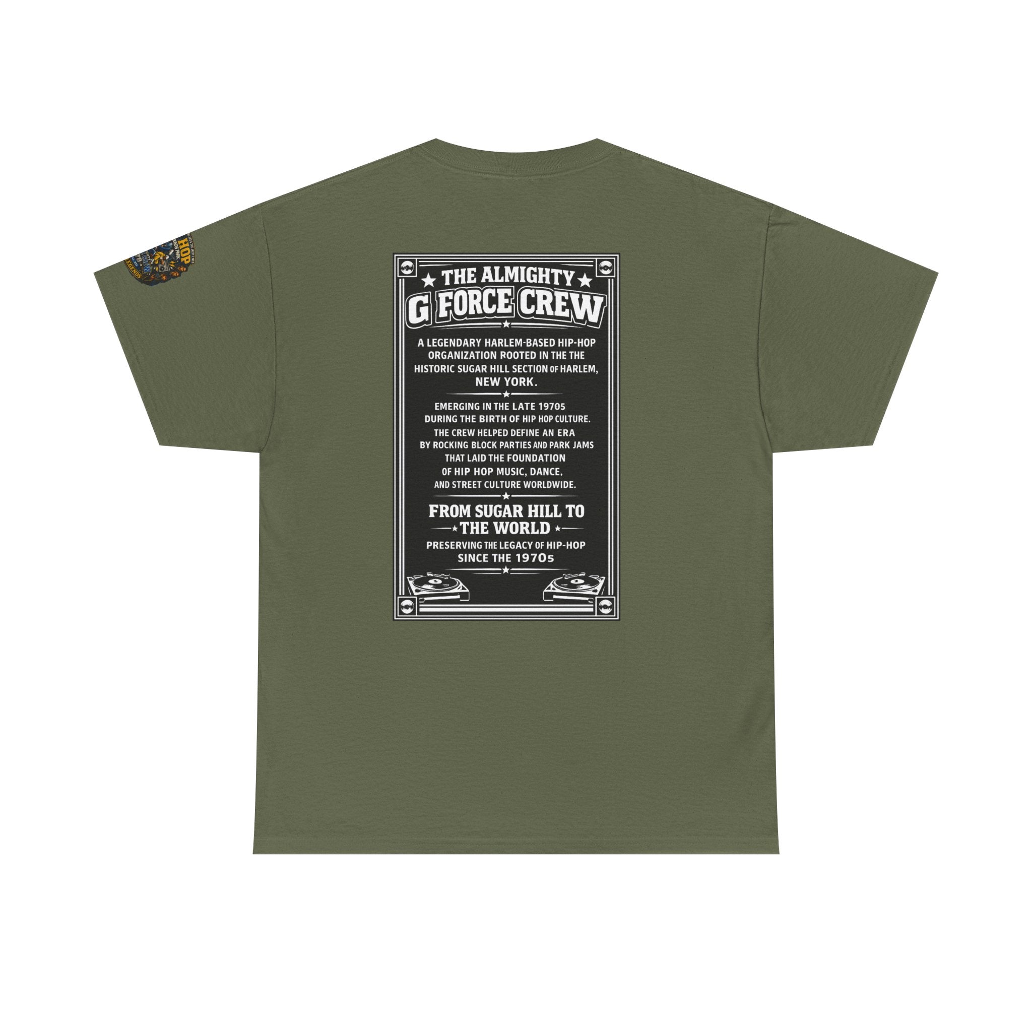 Hip Hop Legends Vintage Graphic Tee — Battle Grounds Park 1978 Retro T-Shirt