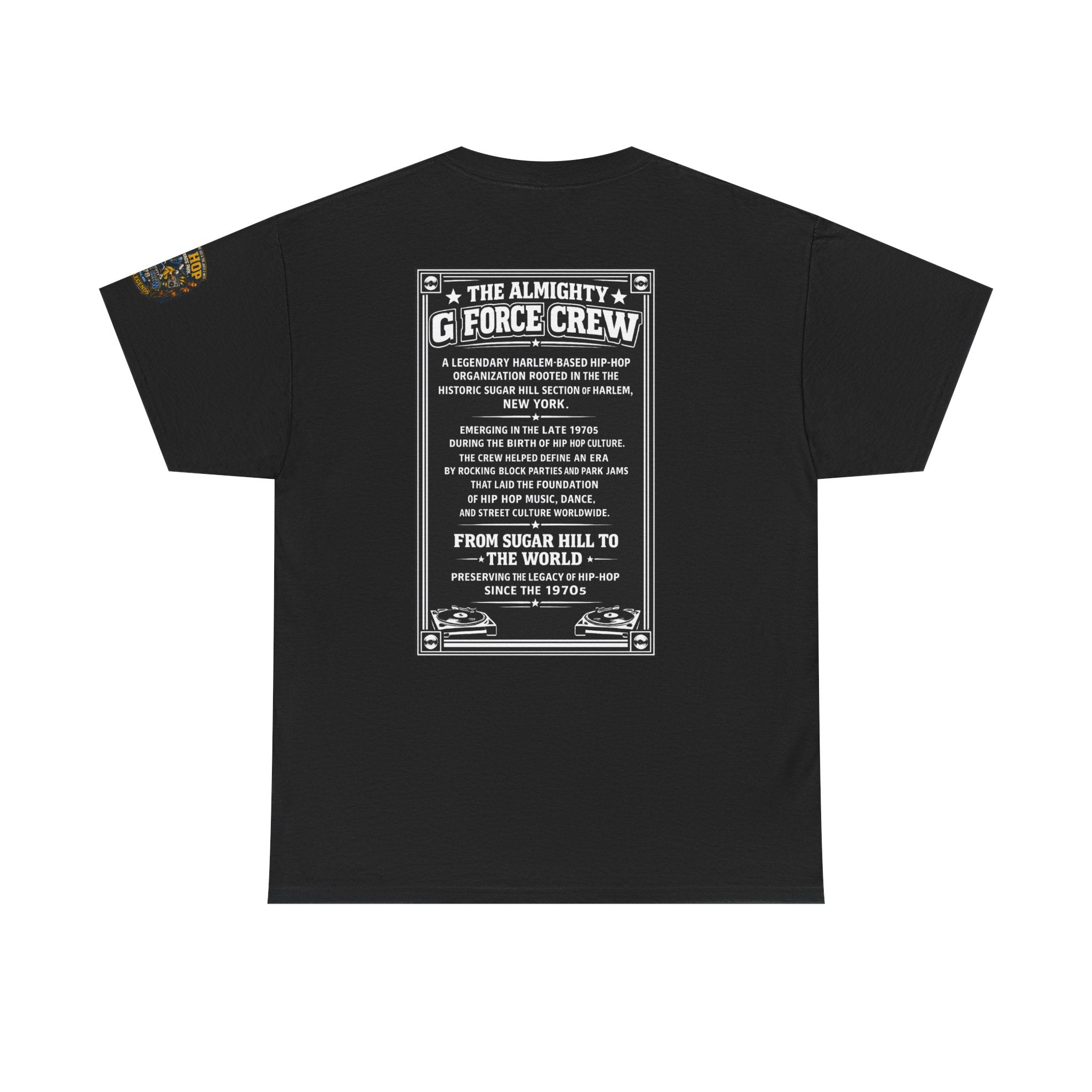 Hip Hop Legends Vintage Graphic Tee — Battle Grounds Park 1978 Retro T-Shirt