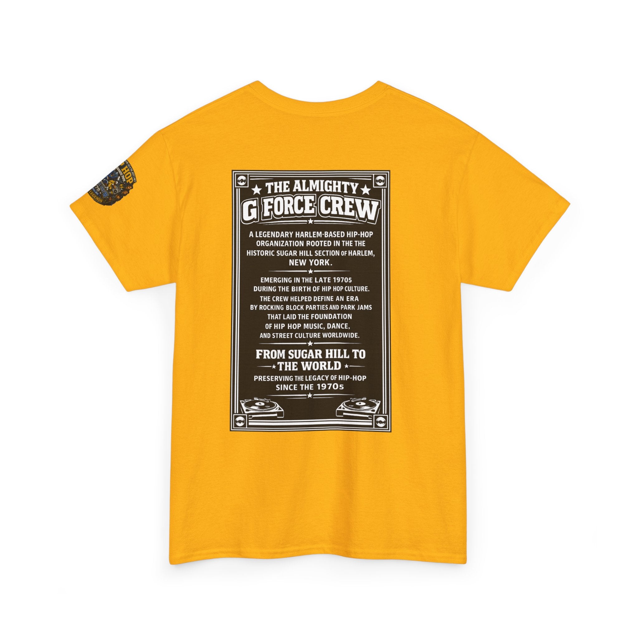 Hip Hop Legends Vintage Graphic Tee — Battle Grounds Park 1978 Retro T-Shirt