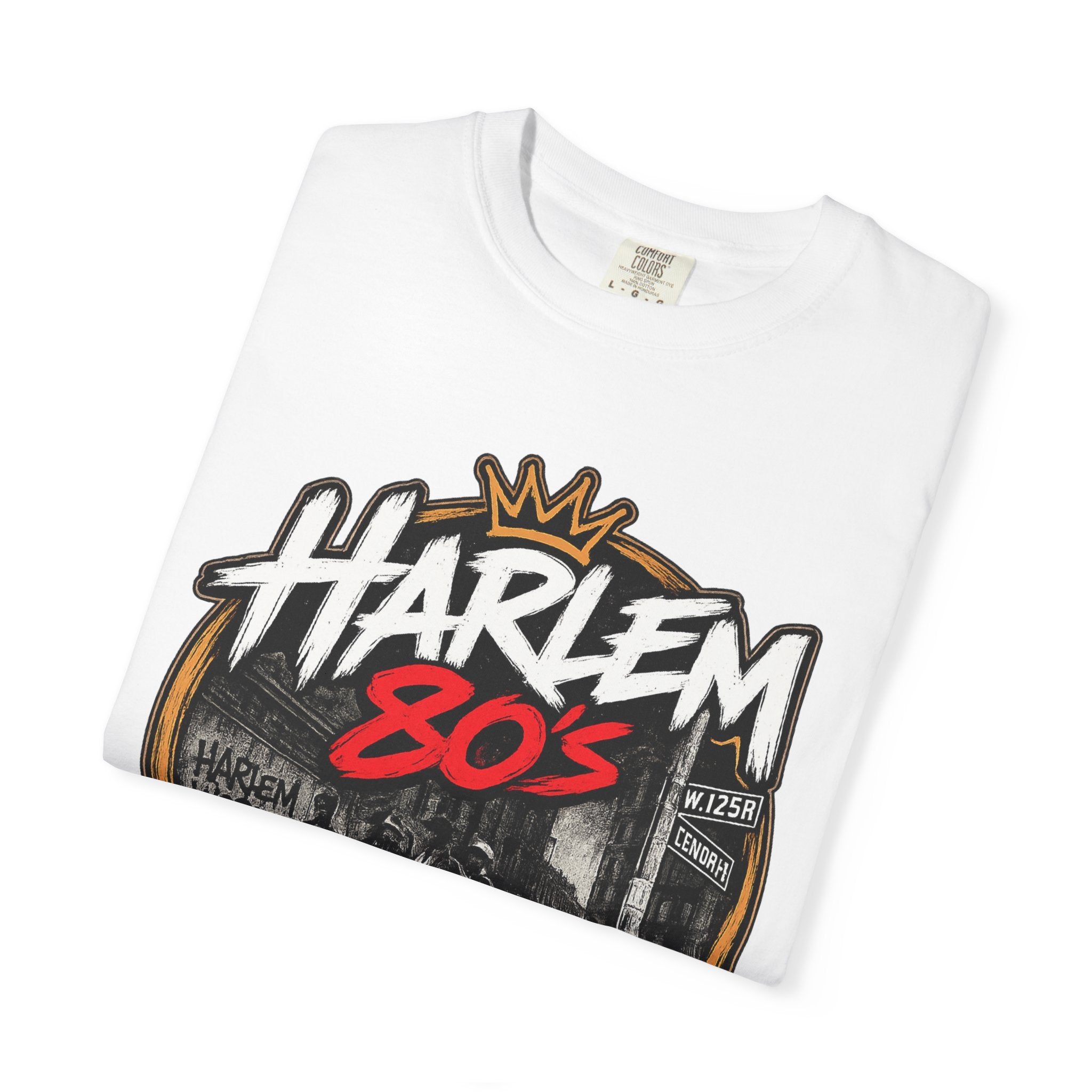 Harlem 80s Street Life T-Shirt | Retro Urban Graphic Tee