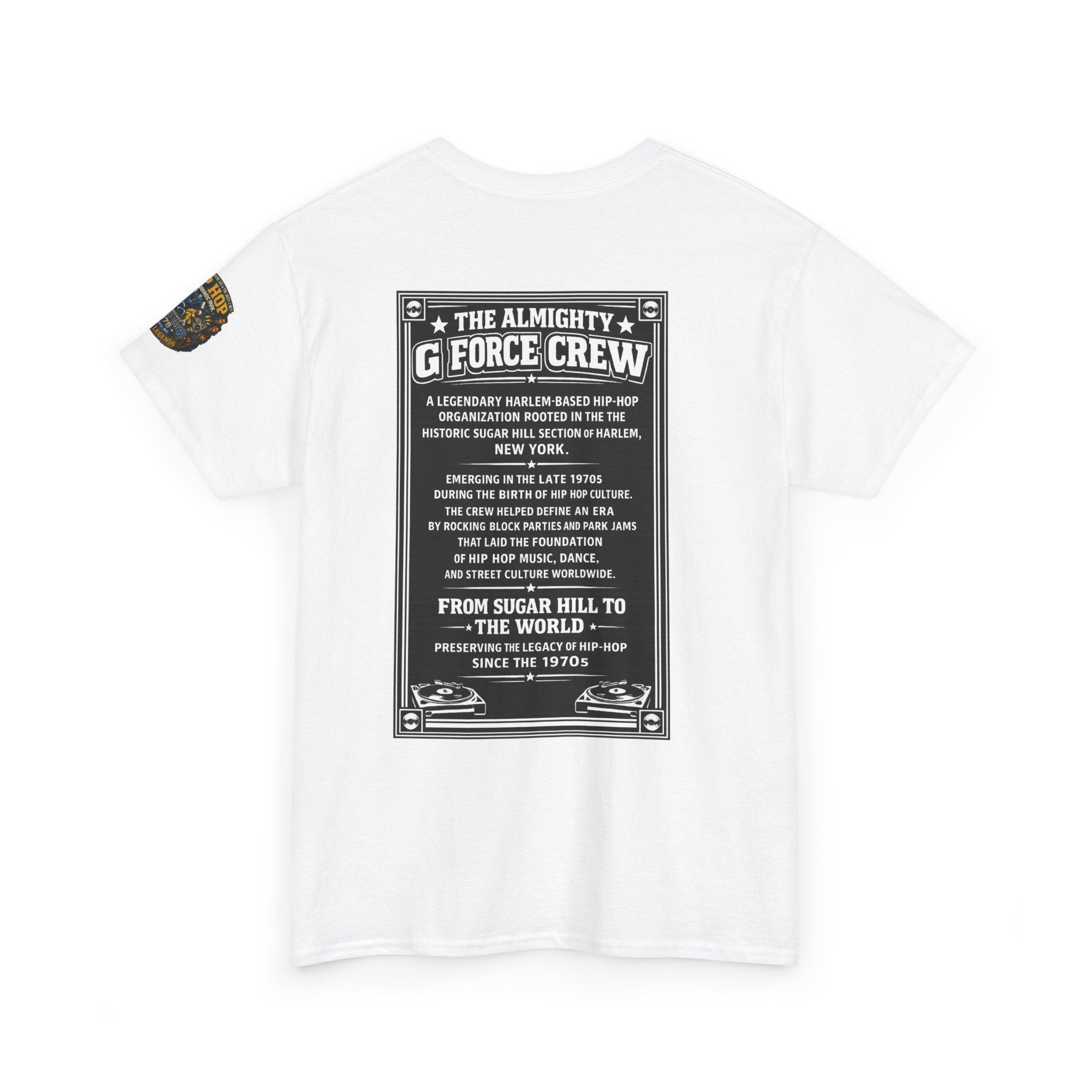 Hip Hop Legends Vintage Graphic Tee — Battle Grounds Park 1978 Retro T-Shirt