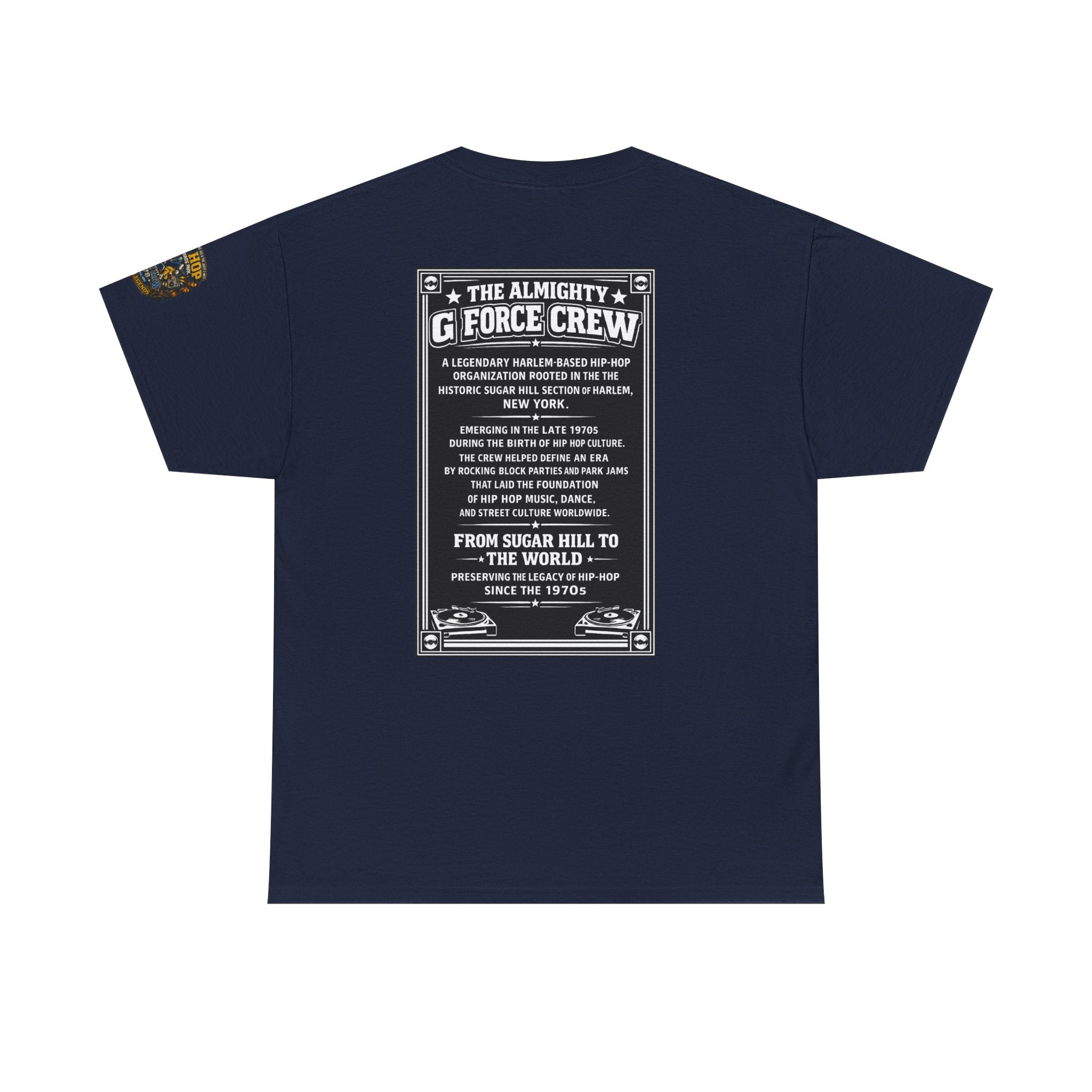 Hip Hop Legends Vintage Graphic Tee — Battle Grounds Park 1978 Retro T-Shirt