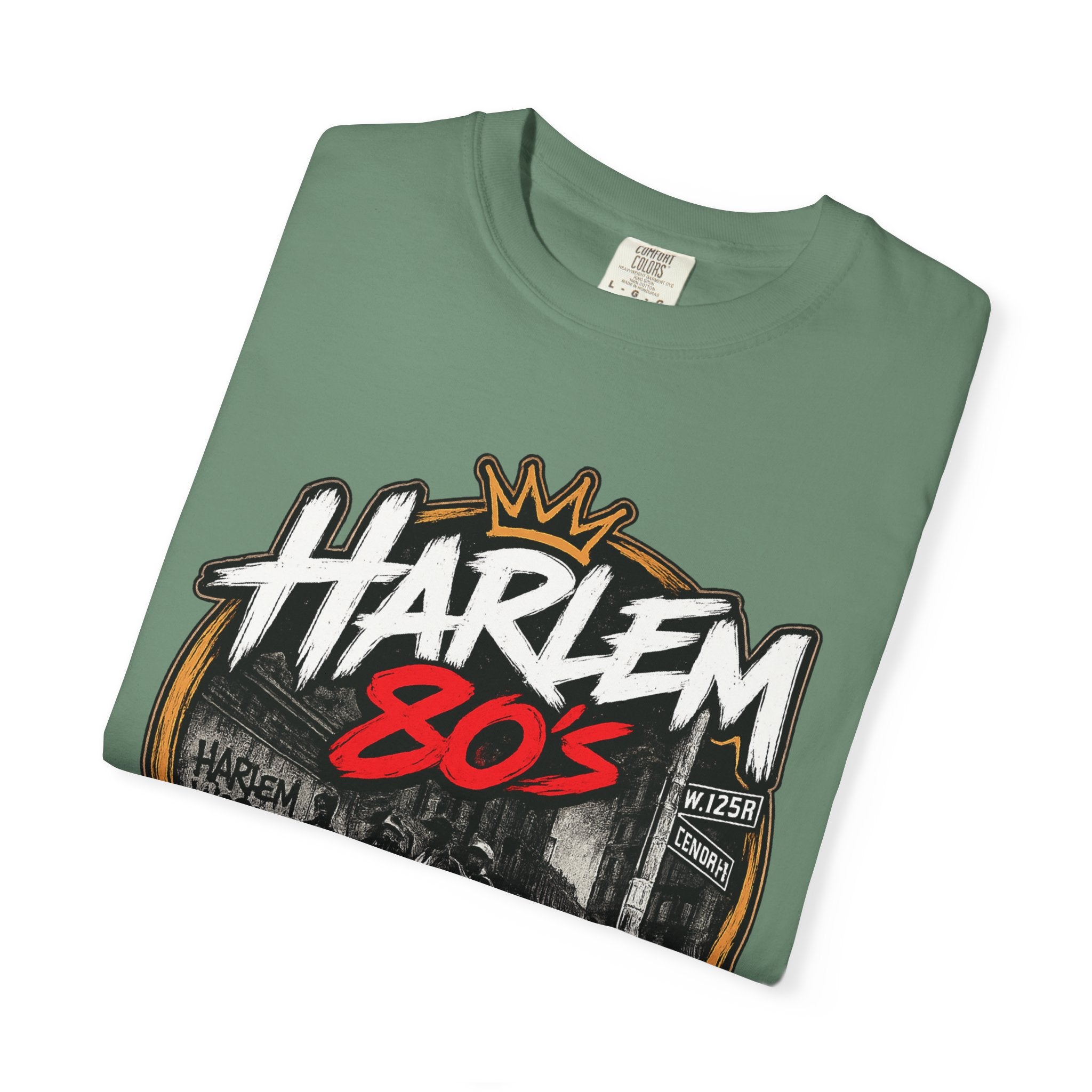 Harlem 80s Street Life T-Shirt | Retro Urban Graphic Tee