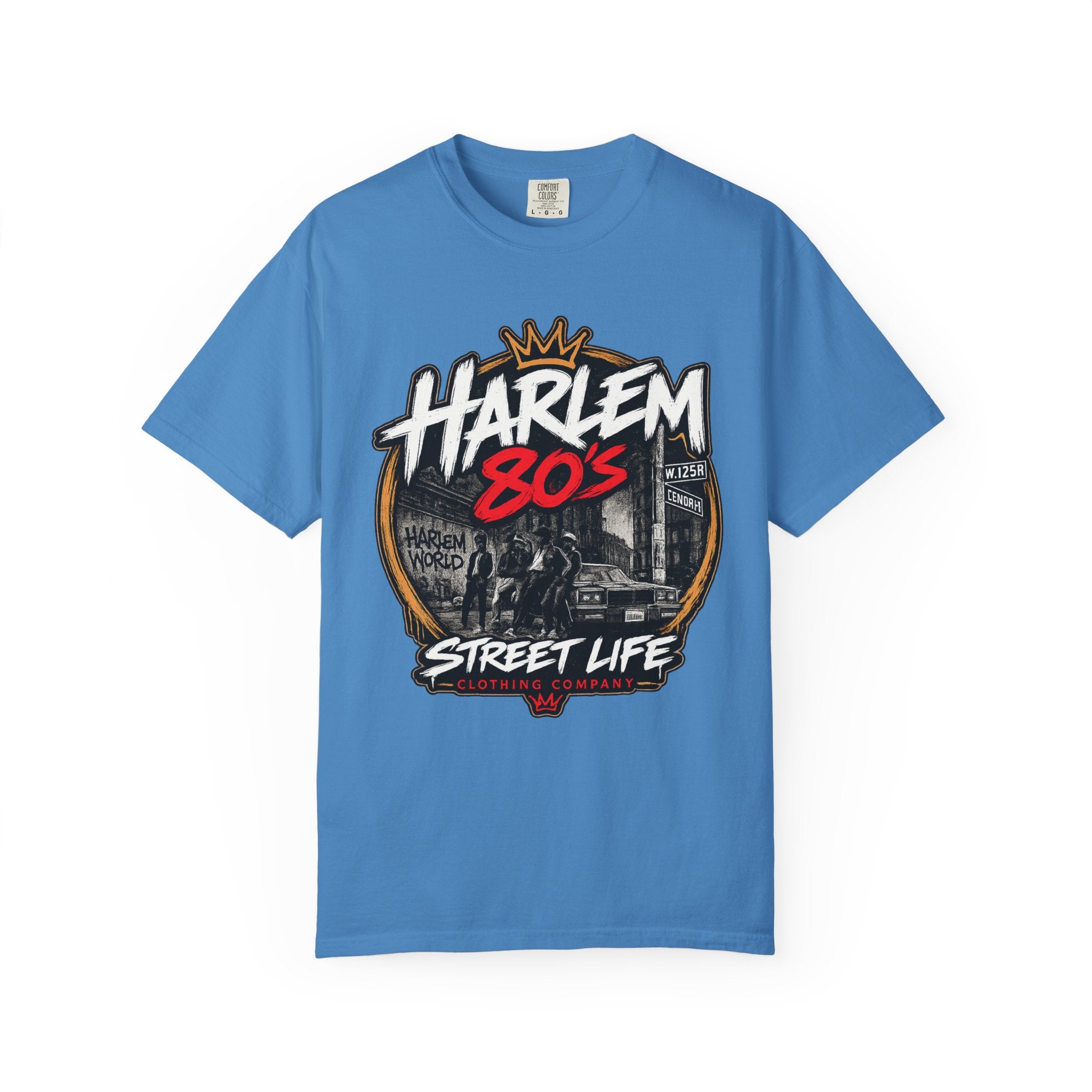 Harlem 80s Street Life T-Shirt | Retro Urban Graphic Tee