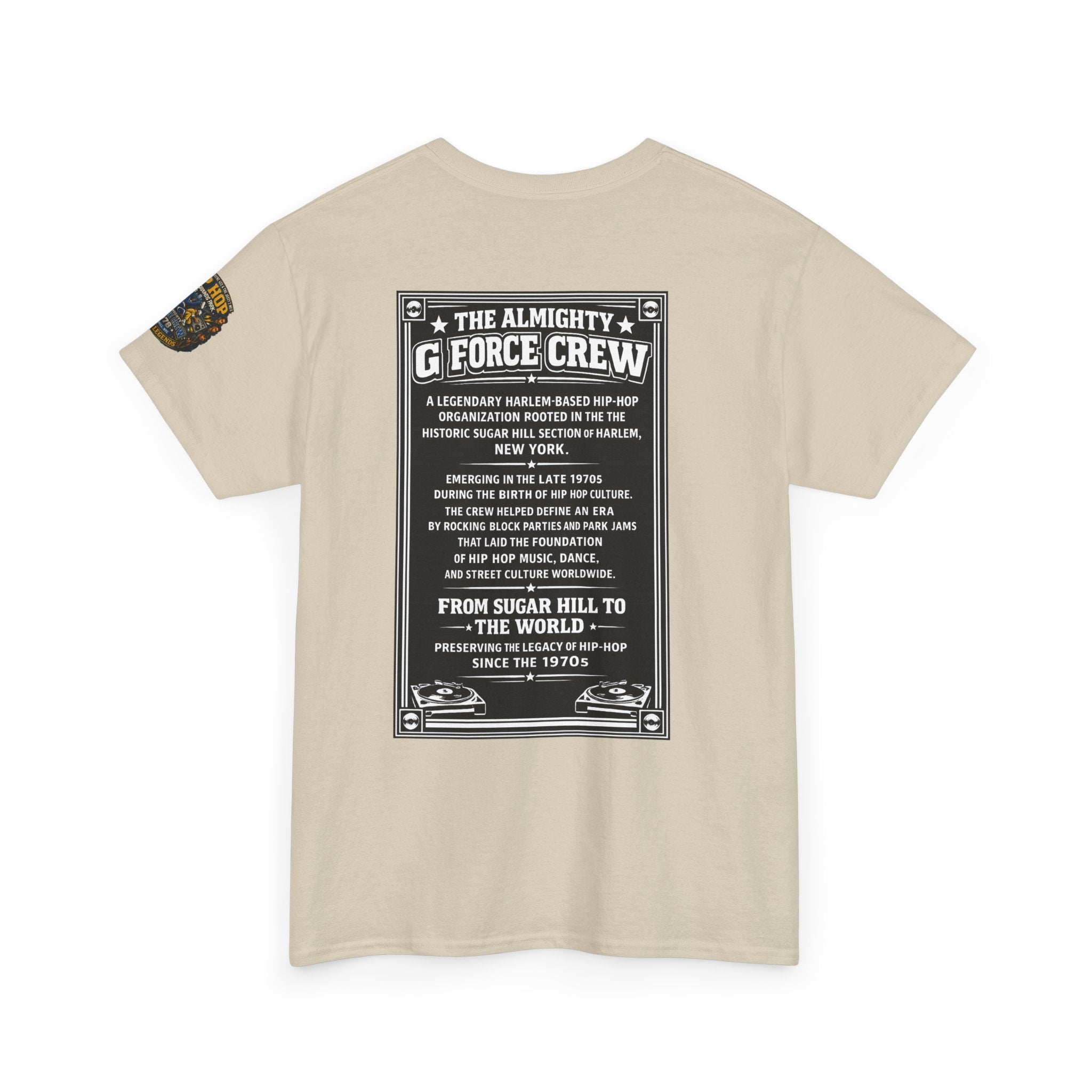 Hip Hop Legends Vintage Graphic Tee — Battle Grounds Park 1978 Retro T-Shirt