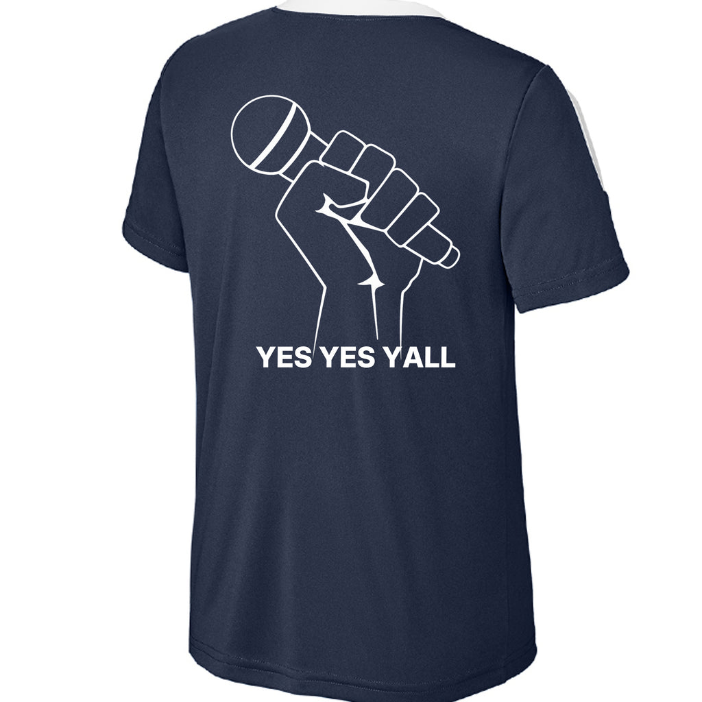 True Navy/ White - YST100 - BACK
